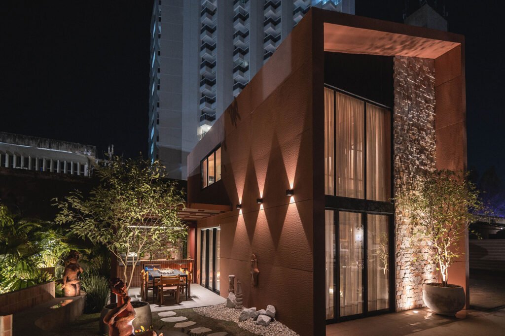 Bangalô Refúgio - Andrea D'Ollio e Estúdio Moai - CasaCor 2024